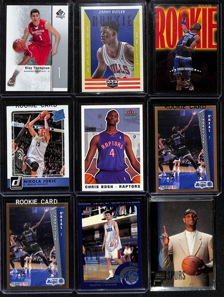 Lot of (100+) Basketball Mostly Rookies w. Shaquille O'Neal, Kevin Durant, Stephen Curry, and Many More